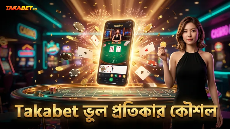 Takabet-এ খেলার সময় সাধারণ ভুল ও তাদের প্রতিকার।