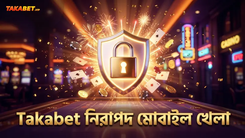 নিরাপদ বোম্বিং ফিশিং খেলার জন্য মোবাইলে Takabet নিরাপত্তা ব্যবস্থা