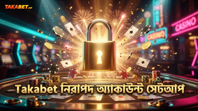 Takabet-এ নিরাপদ অ্যাকাউন্ট সেটআপ নিশ্চিত করে বাজির সুরক্ষা বৃদ্ধি।