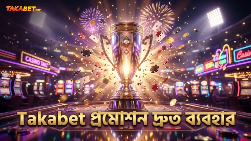 Takabet প্রমোশনগুলো দ্রুত এবং সহজে পাওয়া যায়