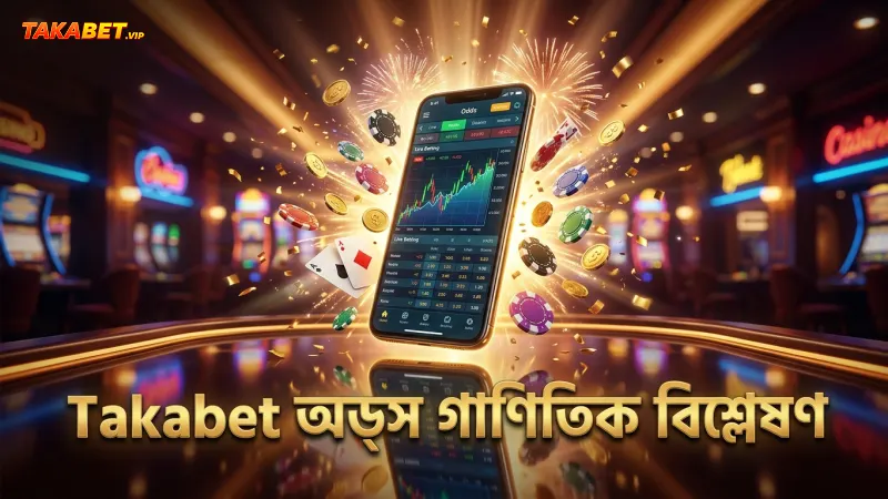 Takabet-এ অডসের গাণিতিক বিশ্লেষণ বুঝে বেটের খরচ নিয়ন্ত্রণ করুন সচেতন থাকুন