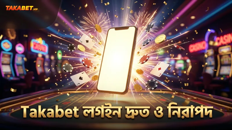Takabet লগইন প্রক্রিয়ায় গড় সময় মাত্র কয়েক সেকেন্ড