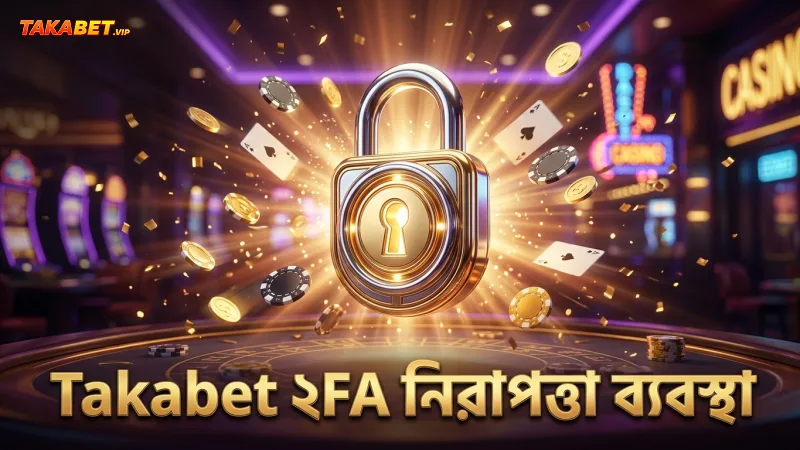 Takabet ২-ফ্যাক্টর অথেন্টিকেশন নিরাপত্তা বাড়ায়
