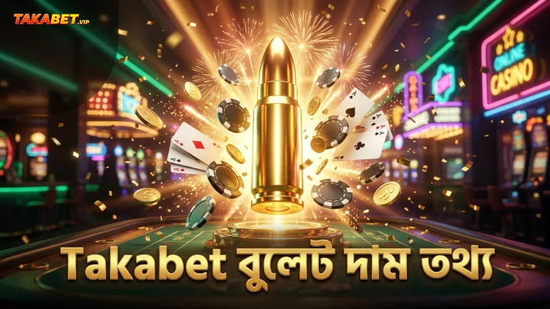 বুলেটের দাম ও পেআউট নিয়ে Takabet-এ সঠিক তথ্য পান অবিলম্বে