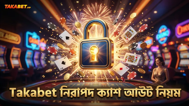 Takabet-এর নিরাপদ ক্যাশ আউট নিয়ম মোবাইল প্লেয়ারদের জন্য স্পষ্ট।