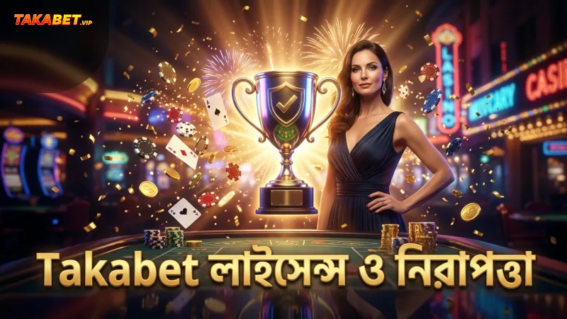 লাইসেন্স ও দায়িত্বশীল গেমিং নীতিমালা Takabet এর বিশ্বাসযোগ্যতা বাড়ায়।