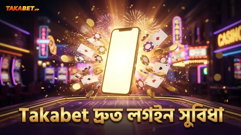 Takabet এ দ্রুত লগইন করে তাড়াতাড়ি বাজি ধরুন