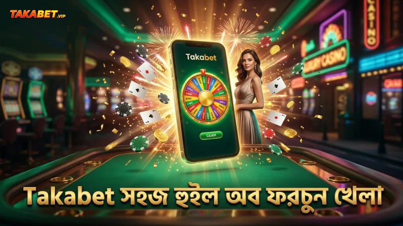 Takabet প্ল্যাটফর্মে সহজে হুইল অব ফরচুন খেলার উপায় অনুসরণ করুন