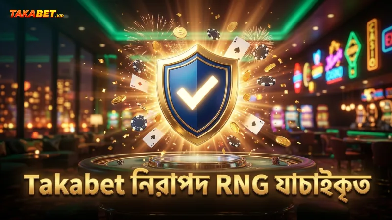 ঝুঁকি কমাতে Takabet-এর RNG যাচাইকৃত নিরাপত্তা নিশ্চিত করুন