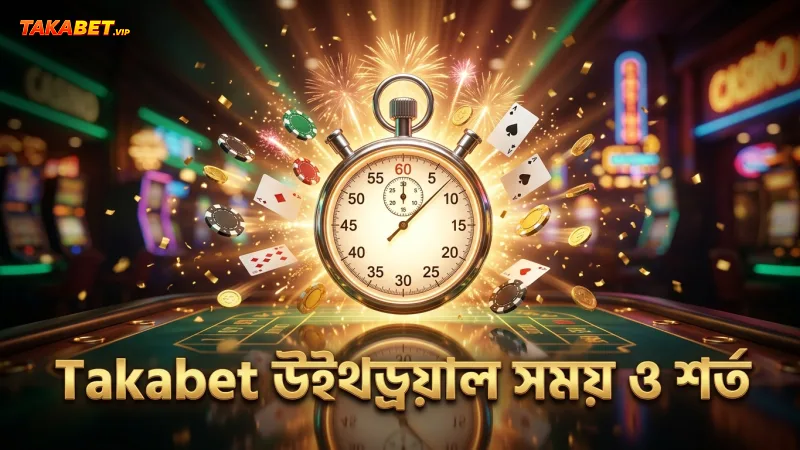 Takabet উইথড্রয়াল সময়কাল ও সীমাবদ্ধতা বিশ্লেষণ